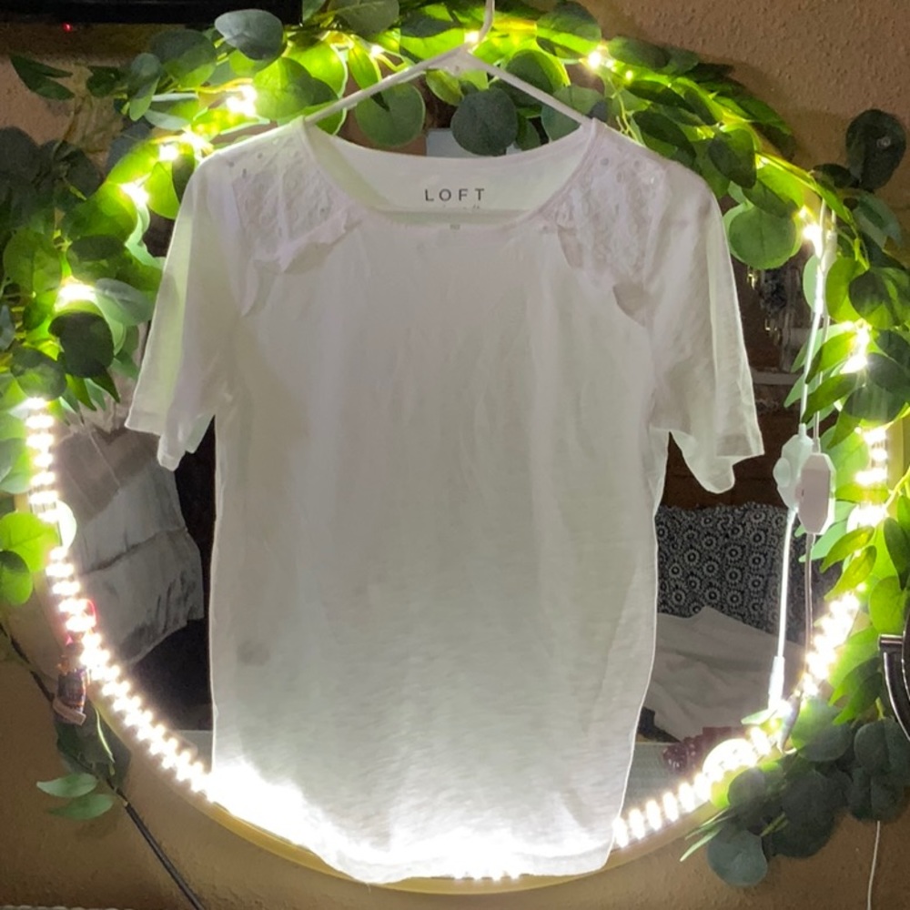 The Loft shirt. White. XS